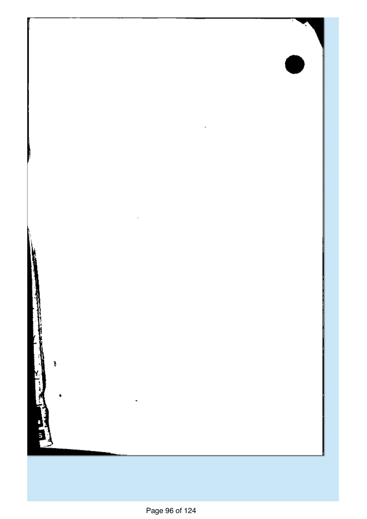 Page 96 of the record: The reverse of the form, blank